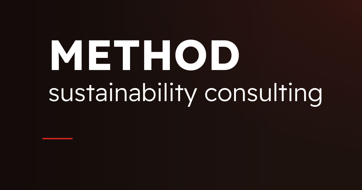 METHOD — Sustainability Consulting